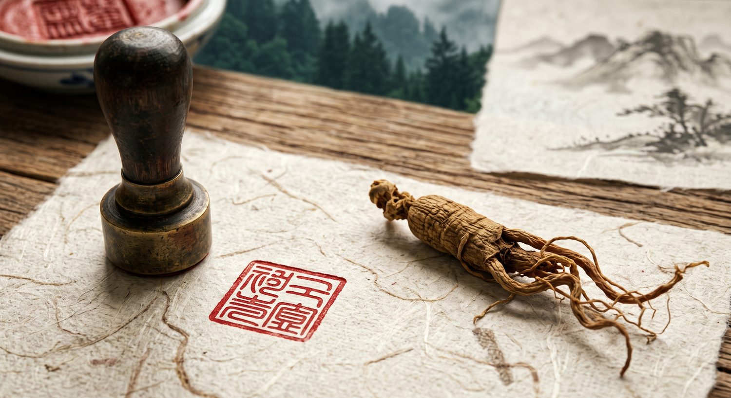 100-year wild ginseng authenticity appraisal
