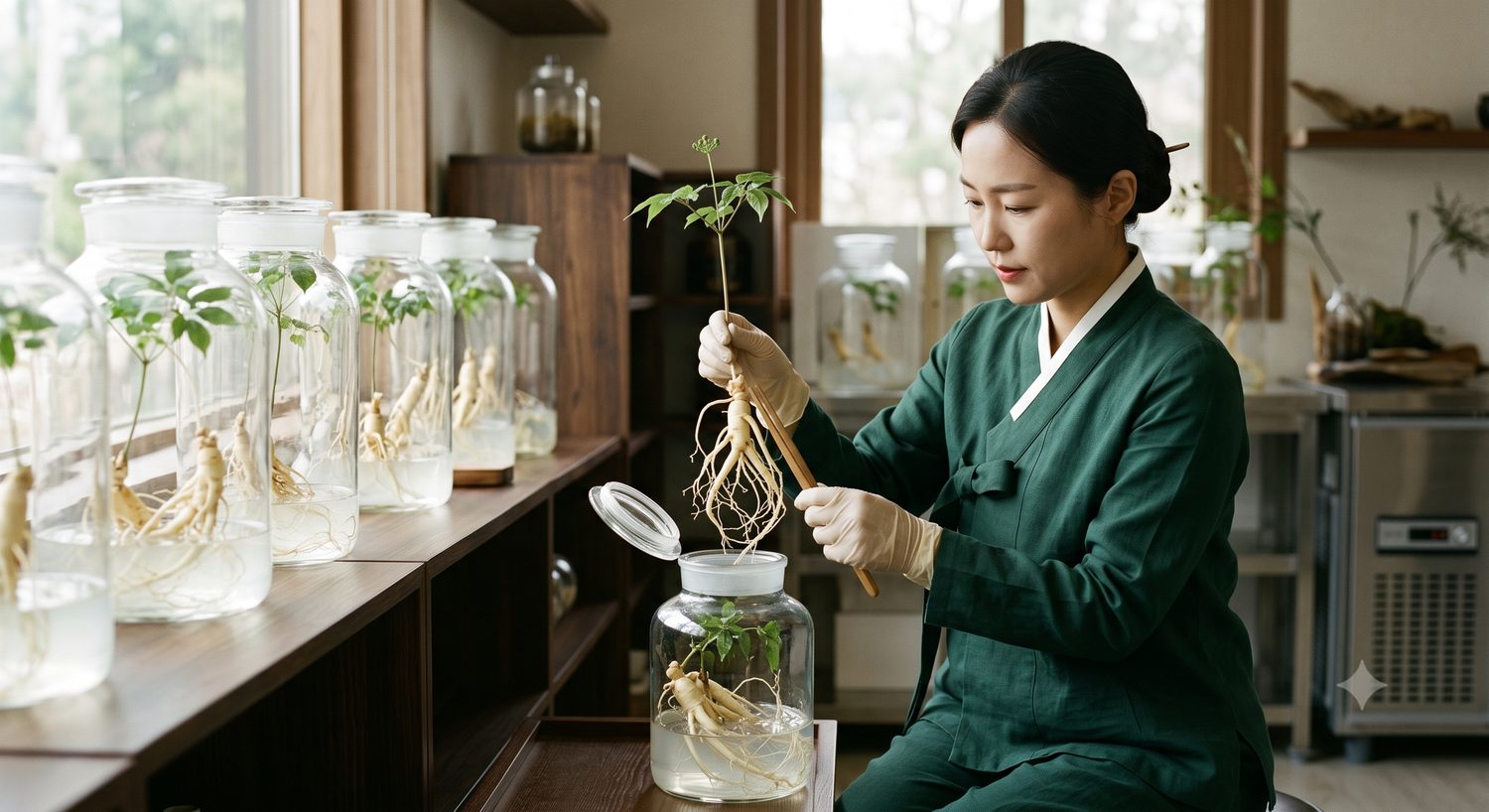 Method for producing high-quality cultured wild ginseng root