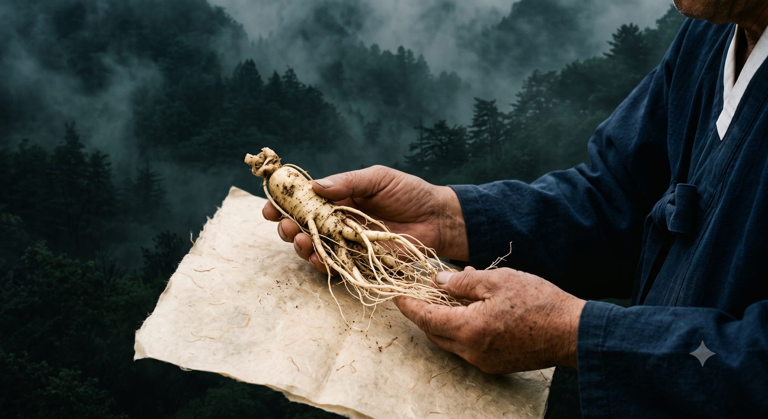 Cultured wild ginseng root